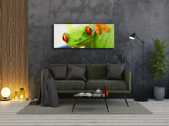 Glass Print Wall Art – Image on Glass 125 x 50 cm (? 50” x 20”) ; Animals 2