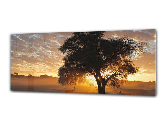Glass Print Wall Art – Image on Glass 125 x 50 cm (? 50” x 20”) ; Landscape 5