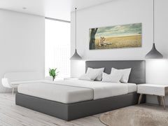 Wall Art Glass Print Picture 125 x 50 cm (? 50” x 20”) ; Lion