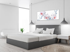 Glass Print Wall Art – Image on Glass 125 x 50 cm (? 50” x 20”) ; Orchid 2