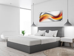 Glass Print Wall Art – Image on Glass 125 x 50 cm (? 50” x 20”) ; Abstract Art. 7