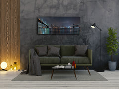 Glass Print Wall Art – Image on Glass 125 x 50 cm (? 50” x 20”) ; Bridge 2