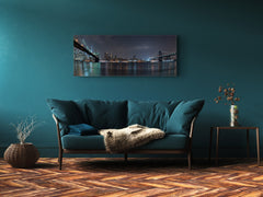 Glass Print Wall Art – Image on Glass 125 x 50 cm (? 50” x 20”) ; Bridge 2