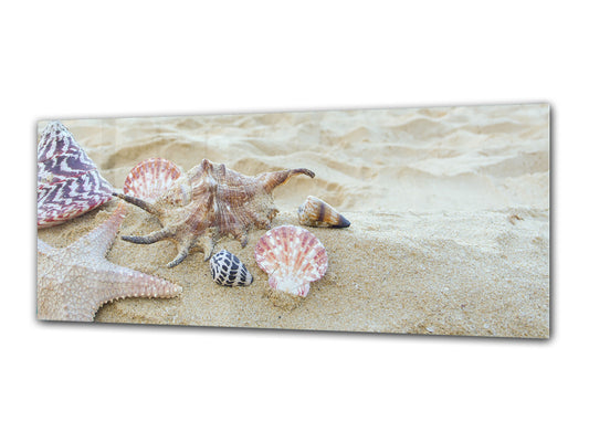 Glass Print Wall Art – Image on Glass 125 x 50 cm (? 50” x 20”) ; Beach 11