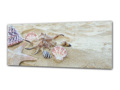 Glass Print Wall Art – Image on Glass 125 x 50 cm (? 50” x 20”) ; Beach 11