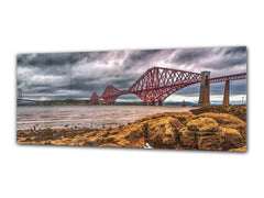 Glass Print Wall Art – Image on Glass 125 x 50 cm (? 50” x 20”) ; Bridge 14