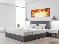 Cuadro de pared detrás de vidrio templado 125 x 50 cm (≈ 50” x 20”); Hojas 2