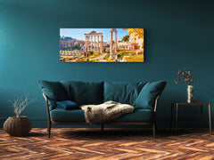 Glass Print Wall Art – Image on Glass 125 x 50 cm (? 50” x 20”) ; Ancient City