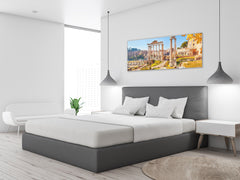 Glass Print Wall Art – Image on Glass 125 x 50 cm (? 50” x 20”) ; Ancient City