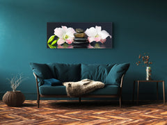Glass Print Wall Art – Image on Glass 125 x 50 cm (? 50” x 20”) ; Flower 9