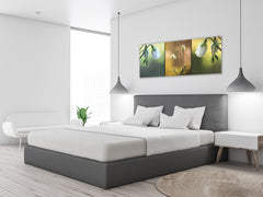 Glass Print Wall Art – Image on Glass 125 x 50 cm (? 50” x 20”) ; Flower 12