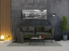 Glass Print Wall Art – Image on Glass 125 x 50 cm (? 50” x 20”) ; City 2