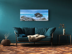 Glass Print Wall Art – Image on Glass 125 x 50 cm (? 50” x 20”) ; Beach 5