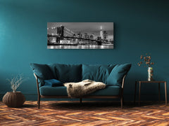 Glass Print Wall Art – Image on Glass 125 x 50 cm (? 50” x 20”) ; Bridge 4