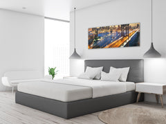 Glass Print Wall Art – Image on Glass 125 x 50 cm (? 50” x 20”) ; Bridge 15