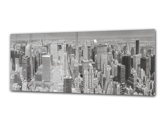 Glass Print Wall Art – Image on Glass 125 x 50 cm (? 50” x 20”) ; City 10