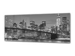 Glass Print Wall Art – Image on Glass 125 x 50 cm (? 50” x 20”) ; Bridge 6