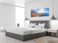 Impresión de vidrio para arte de pared, 125 x 50 cm (≈ 50” x 20”); Costa 2