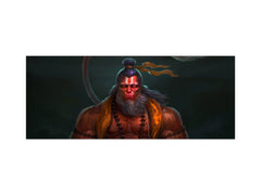 Wide format Wall panel - Design backsplash - Abstract Graphics Series: Image of God Hanuman