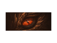 Wide format Wall panel - Design backsplash - Abstract Graphics Series: Eye of fantasy dragon