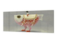 Wide format Wall panel - Design backsplash - Abstract Graphics Series: Imagination concept