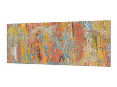 Wide format Wall panel - Design backsplash BBS21: Textures and tiles 2 Series: Concrete wall color panorama