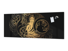 Wide format Wall panel - Design backsplash - Abstract Graphics Series: Ethnic spirituality