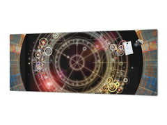 Wide format Wall panel - Design backsplash - Abstract Graphics Series: Mystical astrology