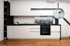 Wide format Wall panel - Design backsplash BBS21: Textures and tiles 2 Series: Geometric abstraction