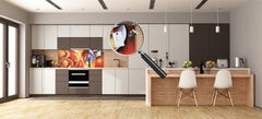 Wide format Wall panel - Design backsplash - Abstract Graphics Series: Ethnic abstraction