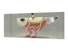 Wide format Wall panel - Design backsplash - Abstract Graphics Series: Imagination concept