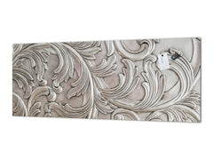 Stylish glass backsplash - Photo glass upstand w/wo magnetic properties - Decorative Surfaces Series: Luxury handcraft