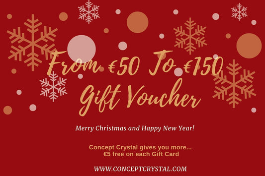 Christmas Gift Card - Special Offer: €5 free on each Gift Card