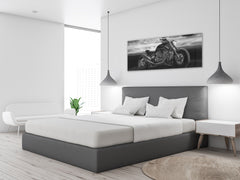 Cuadro de cristal moderno 125x50 cm (49,21 "x 19,69") - Motocicleta 1