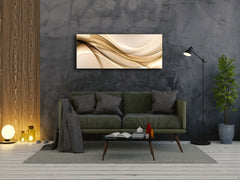 Cuadro de cristal moderno 125x50 cm (49,21 "x 19,69") - Arte abstracto. 5