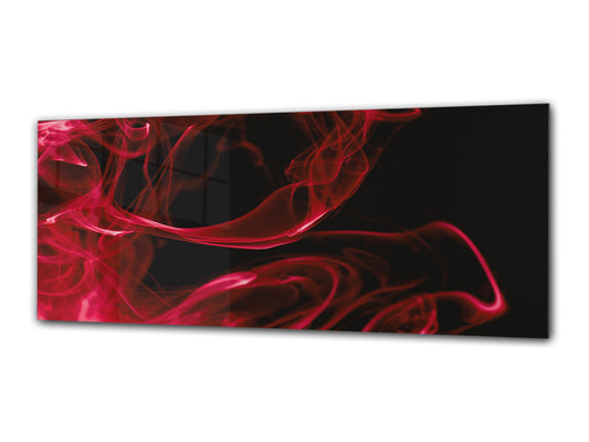 Cuadro de cristal moderno 125x50 cm (49,21 "x 19,69") - Arte abstracto. 3