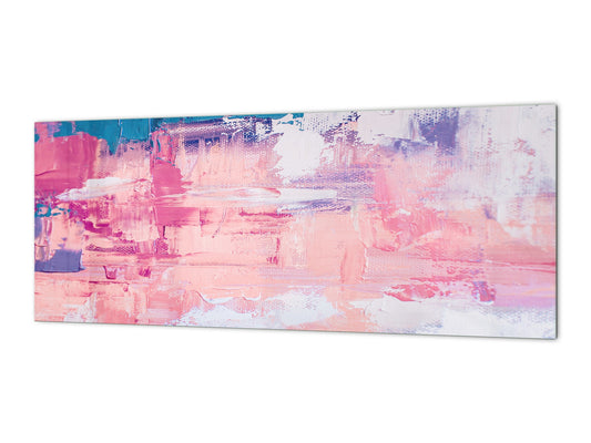 Glas-Küchenpaneel mit und ohne Edelstahl-Rückbeschichtung: Digital Wall Art 2