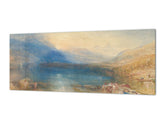 Magnetische und nicht magnetische Spritzschutzfolie aus gehärtetem Glas im Breitformat: DER ZUGERSEE von Joseph Mallord William Turner