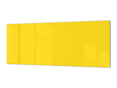 Tempered glass wall panel with or without metal backing: Yellow