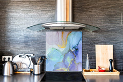 Glass kitchen backsplash – Tempered Glass splashback – Photo backsplash NBS03 Colourful abstractions Series: Colorful abstraction 1