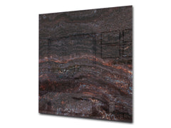 Unique Glass kitchen panel – Tempered Glass backsplash – Art design Glass Upstand NBS02 Marbles 2 Series: Italian marble