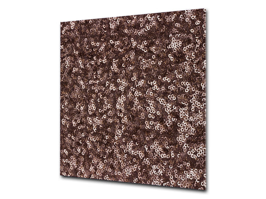 Protector contra salpicaduras de vidrio templado BS 12 Texturas blancas y grises Serie: Cuadrados de geometría 2