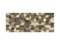 Stunning glass wall art - Wide format backsplash with magnetic properties: Abstract Wall