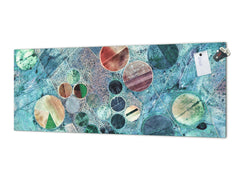 Tempered Glass magnetic and non magnetic splashback in wide-format: Deserts of Africa from the air