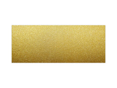 Toughened printed glass backsplash - Wideformat steel coated wall glass splashback: Gold glitter texture