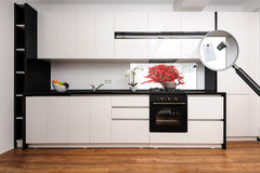 Wide format Wall panel with magnetic and non-magnetic metal sheet backing: Red hot chilli PEPPERs