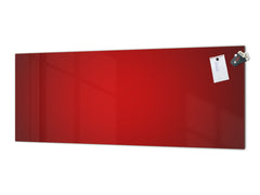 Tempered Glass magnetic and non magnetic splashback in wide-format: Red carpet background