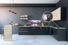 Wide format Wall panel with magnetic and non-magnetic metal sheet backing: Beautiful Landscape in Infrared