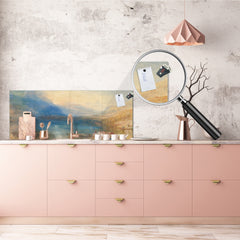 Tempered Glass magnetic and non magnetic splash-back in wide-format: THE LAKE OF ZUG by Joseph Mallord William Turner