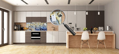 Tempered Glass magnetic and non magnetic splash-back in wide-format: The pillars of the earth